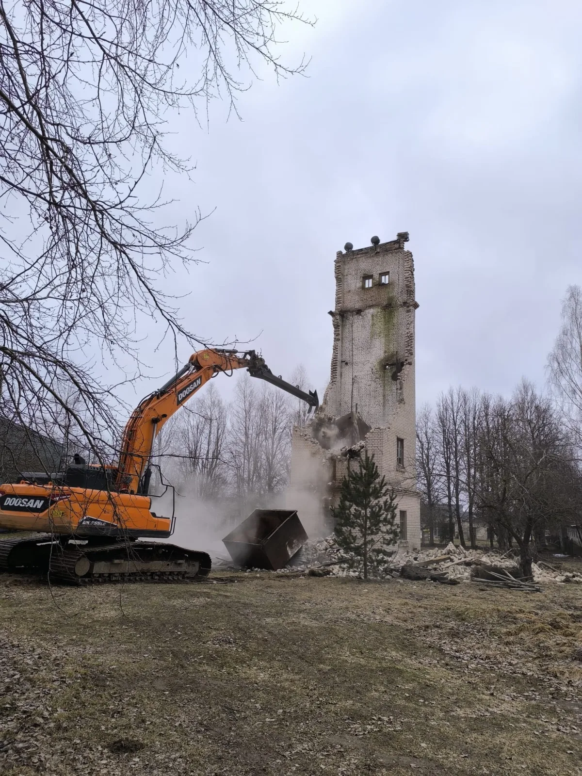 Ūdenstorņa demontāža