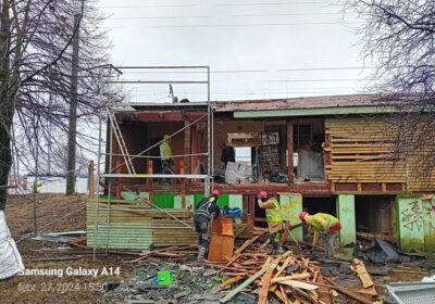 Demontāžas projekts ”Doles stacija” Salaspils