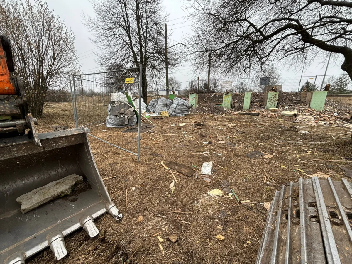 Demontāžas projekts ”Doles stacija” Salaspils