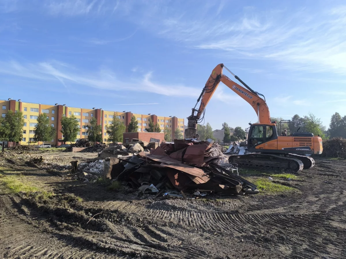 Ēku un inženiertīklu pievadu nojaukšana